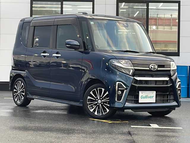 ダイハツ タント カスタム RS 山口県 2019(令1)年 2.7万km レーザーブルークリスタルシャイン ワンオーナー/純正ナビ【NMZK-W70D】/・iPod/CD/DVD/USB/AM/FM/Bluetooth/フルセグテレビ/ETC/ドライブレコーダー/バックカメラ/フリップダウンモニター/ミラクルオープンドア/両側パワースライドドア/純正フロアマット/純正アルミホイール/LEDヘッドランプ/フォグランプ/オートライト/スマートキー・スペアキー有/プッシュアップスタート/ドアバイザー/電動格納ウインカーミラー/アイドリングストップ/スマートアシスト/・車線逸脱抑制制御機能/・衝突回避支援ブレーキ機能/・車線逸脱警報機能/・アダプティブドライビングビーム/盗難防止装置/取扱説明書/保証書/記録簿