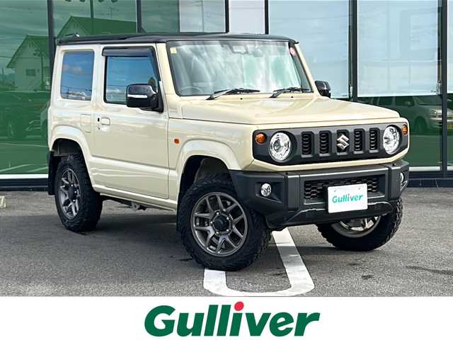 スズキ ジムニー XC 岐阜県 2021(令3)年 1.5万km シフォンアイボリーメタリックブラック2トーンルーフ 登録時走行距離14167km/純正ディスプレイオーディオ/ＭＴ/４ＷＤ/ドライブレコーダー/クルーズコントロール/シートヒーター/プッシュスタート/スマートキー/ＥＴＣ/ＵＳＢ/Ｂｌｕｅ　ｔｏｏｔｈ/Apple Car Play/Android Auto/純正フロアマット/純正アルミホイール/オートライト/ABS/横滑り防止装置/レーンキープアシスト/盗難防止装置/ダウンヒルアシストコントロール/LEDヘッドライト/フォグランプ/エアバッグ/衝突被害軽減システム