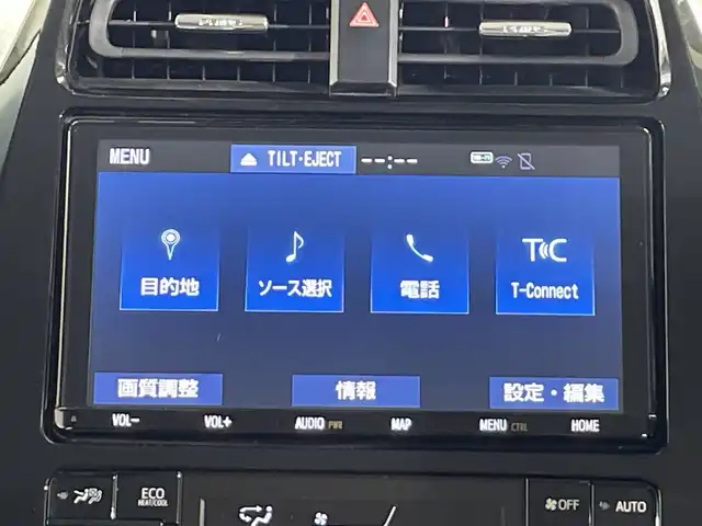 トヨタ プリウス A ツーリングセレクション 神奈川県 2019(平31)年 6.6万km アティチュードブラックマイカ 純正9インチナビ【NSZT-Y68T】/AM　FM　フルセグ　DVD　CD　SD　MSV　Bluetoorh/ビルトインETC/バックカメラ/純正前ドラレコ【DRT-H68A】/トヨタセーフティセンス/合皮シート/前席シートヒーター/ステアリングスイッチ/ACC/HUD/アドバンストパークシステム/プリクラッシュセーフティ/クリアランスソナー/インテリジェントクリアランスソナー/ふらつき検知/BSM/オートライト/オートマチックハイビーム/LEDヘッドライト/フォグランプ/純正17インチアルミ/フロアマット/スマートキー