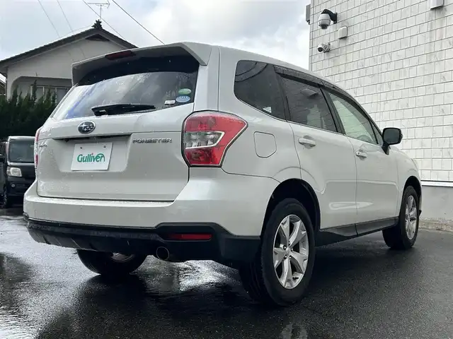 スバル フォレスター 2．0i－L アイサイト 山形県 2014(平26)年 7.1万km サテンホワイトパール ４WD/純正ナビ/FM/AM/DVD/フルセグ/Bluetooth/レーダークルーズコントロール/パドルシフト/アイドリングストップ/車線逸脱防止/衝突軽減ブレーキ/AUTOライト/フォグランプ/純正バイザー/スマートキー/シートヒーター/ETC