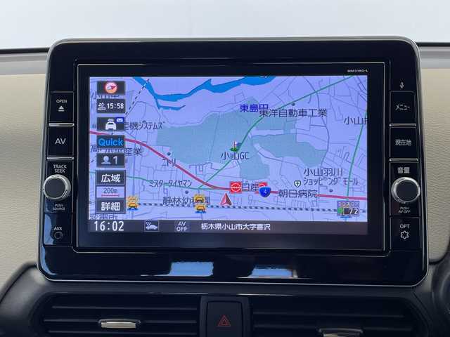日産 デイズ X 栃木県 2020(令2)年 2.8万km スパークリングレッドM 純正9インチSDナビ【MM319D-L】/ (Bluetooth/CD/DVD/フルセグテレビ/USB)/全方位カメラ/バックカメラ/衝突被害軽減システム/ドライブレコーダー【DJ4－D】/ステアリングスイッチ/純正フロアマット/純正14インチアルミホイール/アイドリングストップ/プッシュスタート/スマートキー/スペアキー/ドアバイザー