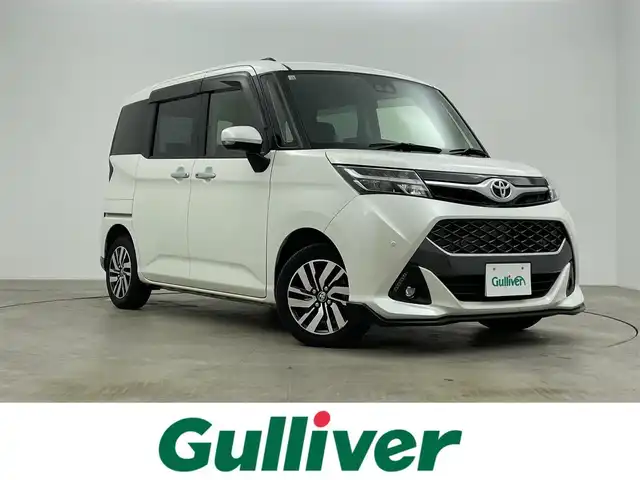 トヨタ タンク カスタムG 岡山県 2019(平31)年 4.5万km パールホワイトⅢ 両側電動スライドドア/レーダークルーズコントロール/ビルトインETC/LEDヘッドライト/衝突軽減ブレーキシステム/コーナーセンサー/バックカメラ/純正ナビ/アイドリングストップ/プッシュスタート/USB接続/Bluetooth