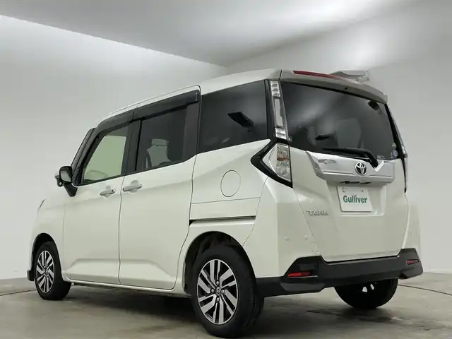 トヨタ タンク カスタムG 岡山県 2019(平31)年 4.5万km パールホワイトⅢ 両側電動スライドドア/レーダークルーズコントロール/ビルトインETC/LEDヘッドライト/衝突軽減ブレーキシステム/コーナーセンサー/バックカメラ/純正ナビ/アイドリングストップ/プッシュスタート/USB接続/Bluetooth