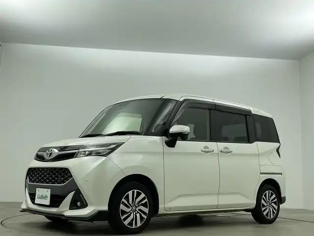 トヨタ タンク カスタムG 岡山県 2019(平31)年 4.5万km パールホワイトⅢ 両側電動スライドドア/レーダークルーズコントロール/ビルトインETC/LEDヘッドライト/衝突軽減ブレーキシステム/コーナーセンサー/バックカメラ/純正ナビ/アイドリングストップ/プッシュスタート/USB接続/Bluetooth