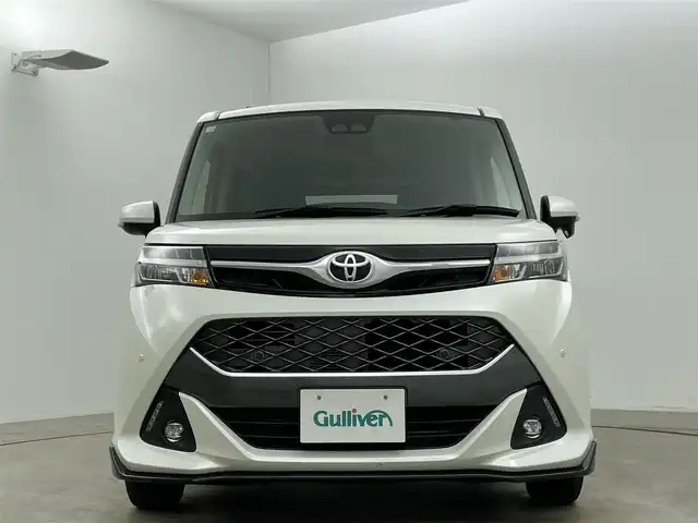 トヨタ タンク カスタムG 岡山県 2019(平31)年 4.5万km パールホワイトⅢ 両側電動スライドドア/レーダークルーズコントロール/ビルトインETC/LEDヘッドライト/衝突軽減ブレーキシステム/コーナーセンサー/バックカメラ/純正ナビ/アイドリングストップ/プッシュスタート/USB接続/Bluetooth