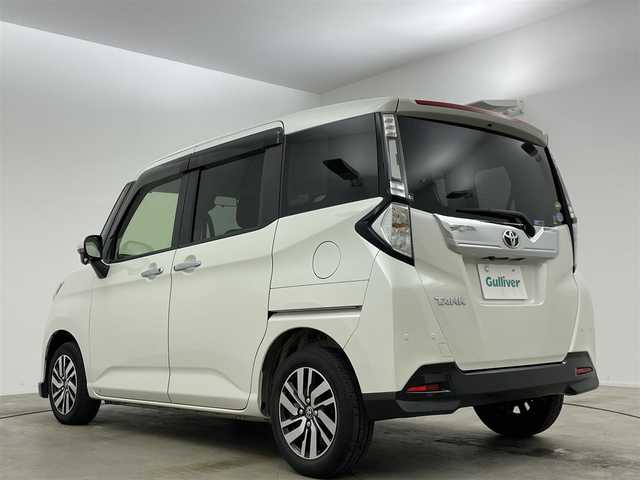 トヨタ タンク カスタムG 東京都 2019(平31)年 4.5万km パールホワイトⅢ 純正SDナビ/　Bluetooth/CD/ワンセグTV/バックカメラ/両側パワースライドドア/衝突回避支援ブレーキ/クルーズコントロール/ビルトインETC/LEDヘッドライト/フォグランプ/オートライト/オートマチックハイビーム/コーナーセンサー/純正14インチアルミホイール/アイドリングストップ/プッシュスタート/スマートキー/USB接続/電動格納ミラー/ウインカーミラー/ドアバイザー/フロアマット/保証書/取扱説明書