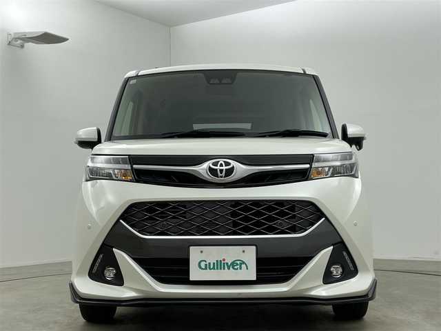 トヨタ タンク カスタムG 東京都 2019(平31)年 4.5万km パールホワイトⅢ 純正SDナビ/　Bluetooth/CD/ワンセグTV/バックカメラ/両側パワースライドドア/衝突回避支援ブレーキ/クルーズコントロール/ビルトインETC/LEDヘッドライト/フォグランプ/オートライト/オートマチックハイビーム/コーナーセンサー/純正14インチアルミホイール/アイドリングストップ/プッシュスタート/スマートキー/USB接続/電動格納ミラー/ウインカーミラー/ドアバイザー/フロアマット/保証書/取扱説明書