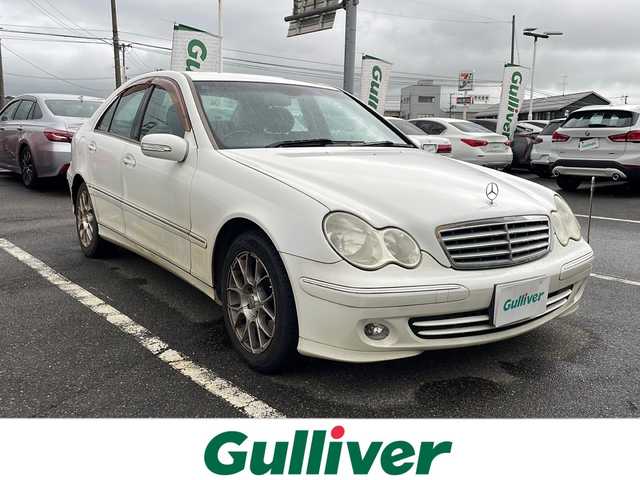 メルセデス・ベンツ Ｃ２００ コンプレッサー 新潟県 2004(平16)年 10.1万km アラバスターホワイト バックカメラ