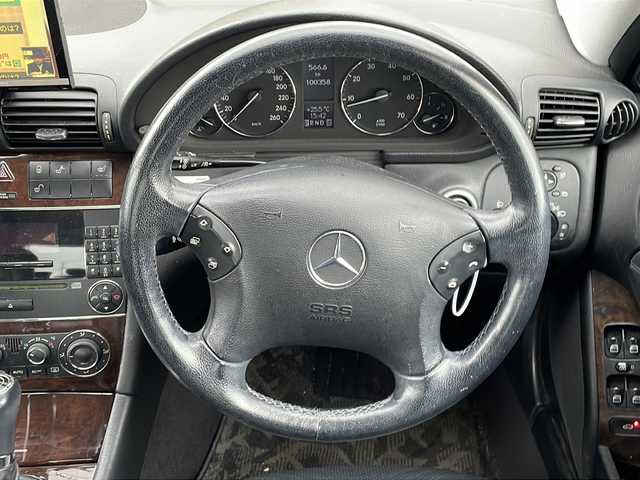 メルセデス・ベンツ Ｃ２００ コンプレッサー 新潟県 2004(平16)年 10.1万km アラバスターホワイト バックカメラ