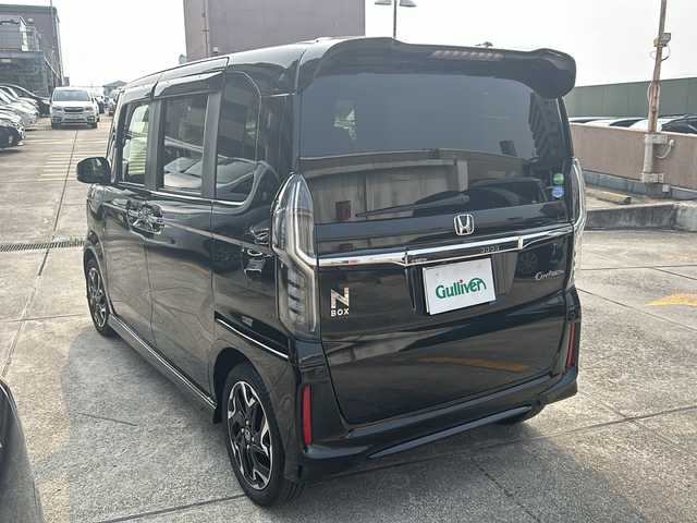 ホンダ Ｎ ＢＯＸ カスタム G L ターボ ホンダセンシング 広島県 2017(平29)年 8.6万km クリスタルブラックパール 禁煙/純正9型ナビ/・Bluetooth接続/・フルセグテレビ/・ApplecarPlay/両側パワースライドドア/バックカメラ/ドラレコ/ETC/パドルシフト/ターボ/スペアキー/コーナーセンサー/サポカー