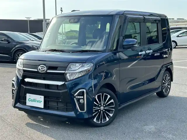 ダイハツ タント カスタム RS セレクション 奈良県 2020(令2)年 5.3万km レーザーブルークリスタルシャイン ディスプレイオーディオ（ＦＨ－８５００ＤＶＳ）　/Ｂｌｕｅｔｏｏｔｈ　/ＣＤ／ＤＶＤ　/Ｃａｒｐｌａｙ　/レーダークルーズコントロール　/全方位モニター　/ＥＴＣ　/前後ドライブレコーダー　/クリアランスソナー/リアサンシェード/D席ロングスライド/純正アルミホイール/ＬＥＤヘッドライト