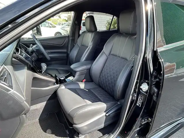 トヨタ ハリアー プレミアム 岡山県 2019(令1)年 2.4万km ブラック ALPINE10インチナビ　EX10Z/フルセグTV、CD、DVD、AM、FM、/Bluetooth、HDMI/バックカメラ/モデリスタエアロ/パワーバックドア/TVキャンセラー/前後ドライブレコーダー　DC-DR652/ハーフレザーシート/レーダークルーズコントロール/トヨタセーフティセンス/・レーントレーシングアシスト/・プリクラッシュセーフティ/・インテリジェントクリアランスソナー/・クリアランスソナー