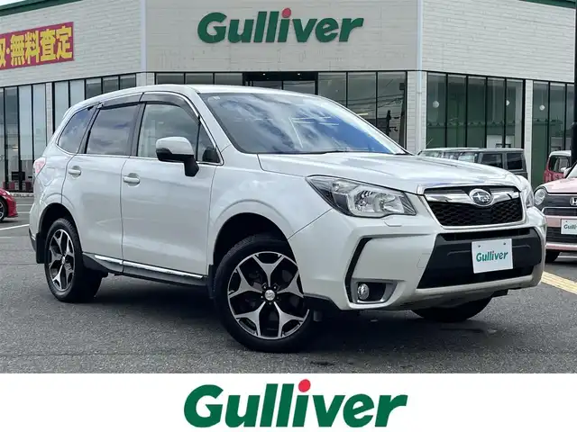 スバル フォレスター 2．0XT 鳥取県 2013(平25)年 3.9万km サテンホワイトパール ４WD・ターボ車/SI-DRIVE/純正ナビ/ワンセグ/DVD/CD/BT/ETC/ハーフレザーシート/前席シートヒーター/クルーズコントロール/キセノンヘットライト/純正18インチアルミホイール/パドルシフト/プッシュエンジンスタート/フロアマット/ドアバイザー/取扱説明書