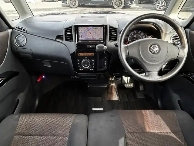 日産 ルークス ハイウェイスター リミテッド 福島県 2011(平23)年 7.2万km ミステリアスバイオレットパール 社外ナビゲーション/型番：AVIC-MRZ99/【BT/TV】/バックカメラ/ETC/片側電動スライドドア/HIDオートライト/純正フロアマット/純正ドアバイザー