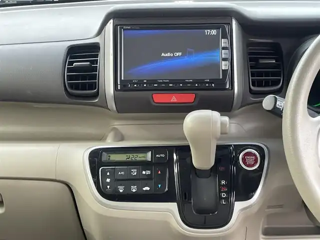 ホンダ Ｎ ＢＯＸ ＋ G Lパッケージ 大阪府 2013(平25)年 3.5万km プレミアムホワイトパール 福祉車両（スロープあり）/純正ナビ/-Bluetooth/フルセグTV/FM/AM/CD/DVD/前方ドライブレコーダー/片側パワースライドドア/ETC/オートライト/スマートキー/プッシュスタート/-スペアキー×１