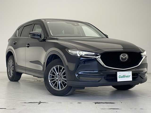 マツダ ＣＸ－５ XD 沖縄県 2020(令2)年 8.5万km ジェットブラックマイカ 純正SDナビ/(CD/DVD/SD/BT/フルセグTV)/バック/サイドカメラ/ETC/アダプティブクルーズコントロール/レーンキープアシスト/コーナーセンサー/アイドリングストップ/LEDヘッドライト/オートライト/純正17インチAW/プッシュスタート/スマートキー/保証書