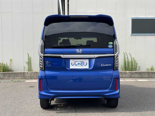 ホンダ Ｎ ＢＯＸ カスタム G L ターボ ホンダセンシング 福島県 2018(平30)年 13.6万km 青Ｍ (株)IDOMが運営する【じしゃロン福島店】の自社ローン専用車両になります。こちらは現金またはオートローンご利用時の価格です。自社ローンご希望の方は別途その旨お申付け下さい/純正ナビ（AM/FM/CD/DVD/BT)/フルセグテレビ/バックカメラ/両側パワースライドドア/ビルトインETC/クルーズコントロール/パドルシフト/後部コーナーセンサー/オートライト/純正マット/バイザー/横滑り防止装置/衝突被害軽減ブレーキ