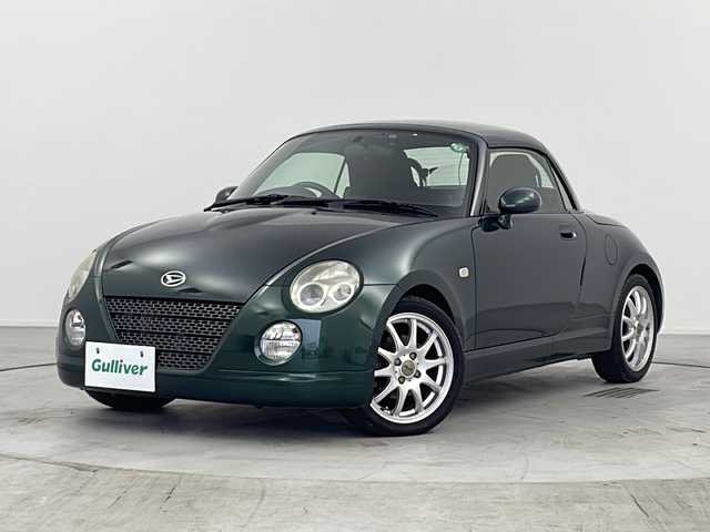 ダイハツ コペン アクティブトップ 愛知県 2012(平24)年 5万km ダークグリーンマイカ 社外ナビ(ECLIPSE(AVN119M):インダッシュ)(Yupiteru(YP708si)ポータブル)/ワンセグ/AM/FM/CD/SD/ドラレコ　/ETC/オープンカー　/フロアマット　/シートヒーター　/キセノンライト　/フォグランプ　/社外アクセルペダル　/保証書　/取扱説明書