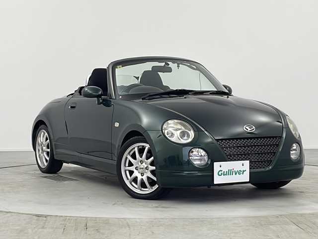 ダイハツ コペン アクティブトップ 愛知県 2012(平24)年 5万km ダークグリーンマイカ 社外ナビ(ECLIPSE(AVN119M):インダッシュ)(Yupiteru(YP708si)ポータブル)/ワンセグ/AM/FM/CD/SD/ドラレコ　/ETC/オープンカー　/フロアマット　/シートヒーター　/キセノンライト　/フォグランプ　/社外アクセルペダル　/保証書　/取扱説明書