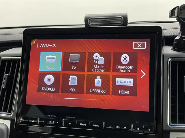 三菱 デリカＤ：５ P 岡山県 2019(令1)年 5.5万km ダイヤモンドブラックマイカ 純正10.1インチナビ /（CD/DVD/BT/フルセグ）/衝突軽減ブレーキ /両側電動スライド /全方位カメラ/レーダークルーズコントロール /ビルトインETC/シートヒーター/LEDヘッドライト /ドライブレコーダー/電動リアゲート/オートハイビーム/プッシュスタート/USB接続/スマートキー/パドルシフト/純正フロアマット/純正アルミホイール