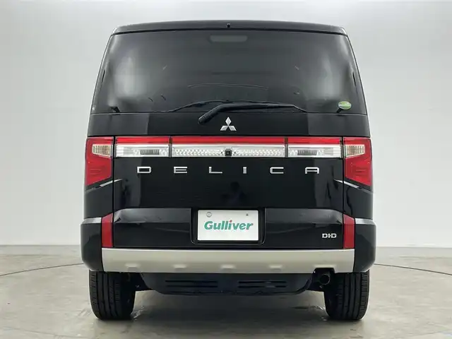 三菱 デリカＤ：５ P 岡山県 2019(令1)年 5.5万km ダイヤモンドブラックマイカ 純正10.1インチナビ /（CD/DVD/BT/フルセグ）/衝突軽減ブレーキ /両側電動スライド /全方位カメラ/レーダークルーズコントロール /ビルトインETC/シートヒーター/LEDヘッドライト /ドライブレコーダー/電動リアゲート/オートハイビーム/プッシュスタート/USB接続/スマートキー/パドルシフト/純正フロアマット/純正アルミホイール