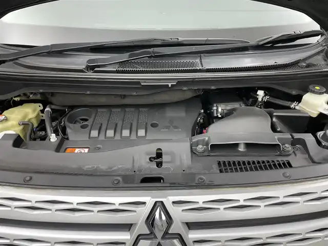 三菱 デリカＤ：５ P 岡山県 2019(令1)年 5.5万km ダイヤモンドブラックマイカ 純正10.1インチナビ /（CD/DVD/BT/フルセグ）/衝突軽減ブレーキ /両側電動スライド /全方位カメラ/レーダークルーズコントロール /ビルトインETC/シートヒーター/LEDヘッドライト /ドライブレコーダー/電動リアゲート/オートハイビーム/プッシュスタート/USB接続/スマートキー/パドルシフト/純正フロアマット/純正アルミホイール