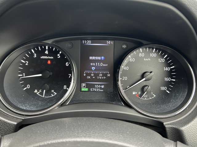 日産 エクストレイル 20Xi 神奈川県 2019(平31)年 5.8万km ブリリアントホワイトパール 4WD/ワンオーナー/純正ナビ(CD/DVD/SD/AUX/USB/BT/フルセグTV)/全方位カメラ/プロパイロット/エマージェンシーブレーキ/車線逸脱警告/クリアランスソナー/レーダークルーズコントロール/カプロンシート/全席シートヒーター/ミラーヒーター/ETC/前方ドライブレコーダー/パワーバックドア/ルーフレール/デジタルインナーミラー/ISOFIX/社外AW付冬タイヤ積込/スペアキー×1/保証書/取扱説明書