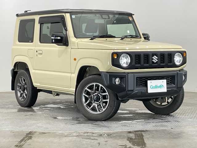 スズキ ジムニー XC 栃木県 2020(令2)年 9万km シフォンアイボリーメタリックブラック2トーンルーフ ターボ/４WD/メモリーナビ/（CD/ワンセグTV）/バックカメラ/ETC/前方ドライブレコーダー/シートヒーター/LEDヘッドライト/オートライト/スマートキー/プッシュスタート/純正アルミホイール/純正フロアマット