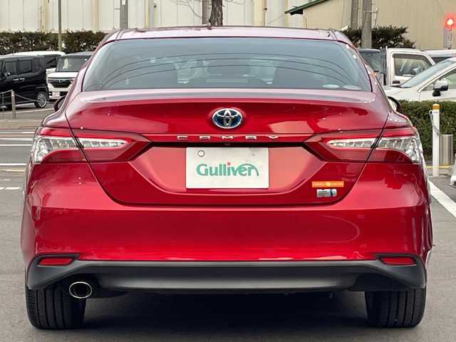トヨタ カムリ G レザーパッケージ 長野県 2017(平29)年 11.8万km エモーショナルレッド 禁煙車/純正8インチナビ（CD/DVD/BD/フルセグTV/Bluetooth）/セーフティセンス/・プリクラッシュセーフティ/・レーントレーシングアシスト/・レーダークルーズコントロール/・オートマチックハイビーム/・ロードサインアシスト/・先行車発進告知機能/・ブラインドスポットモニター/・パーキングサポートブレーキ/バックカメラ/ビルトインETC/前席シートヒーター/前席パワーシート/ドライブレコーダー/ヘッドアップディスプレイ/革巻きステアリング/ステアリングスイッチ/電動パーキングブレーキ/ブレーキホールド/LEDヘッドライト/フォグランプ/オートライト/スマートキー/Pスタート/電動格納ミラー/純正18インチAW/純正フロアマット