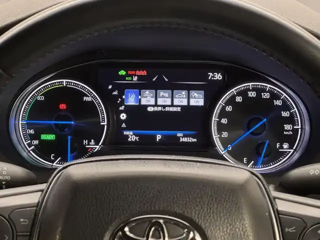 トヨタ ハリアー ハイブリッド G 三重県 2021(令3)年 3.5万km ホワイトパールクリスタルシャイン ハイブリッド/FF/MTモード付フロアCVT/純正 8インチ ディスプレイオーディオ/（AM/FM/Bluetooth/USB/iPod/CarPlay/AndroidAuto/Miracast/AUX）/バックガイドモニター/モデリスタエアロ（F/S/R下）/ドライブレコーダー 前後（デジタルミラー内蔵＋後付け）/ETC2.0/Toyota Safety Sense/●プリクラッシュセーフティ/●レーントレーシングアシスト/●レーダークルコン/●アダプティブハイビームシステム/●ロードサインアシスト/・先行車発進告知機能/・パーキングサポートブレーキ（前後静止物）/など/装備/・【OP】デジタルインナーミラー（前後録画機能付）/・パワーバックドア/・ハーフレザーシート/・パワーシート（D8way（2wayランバーサポート付））/・電動チルト・テレスコピックステアリング/・左右独立オートエアコン（ダイヤル型）/・オートワイパー/・電子パーキングブレーキ＆ブレーキホールド/・プッシュスタート/・純正18inAW/・保/・スマートキーx2/など