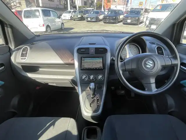 スズキ スプラッシュ 熊本県 2009(平21)年 12.7万km ラグーンターコイズメタリック2 ワンオーナー/純正ナビ（NVA‐MS3280）/【ワンセグTV/DVD/CD】/電動格納ミラー/盗難防止装置/15インチ純正アルミホイール/純正フロアマット/ドライブレコーダー