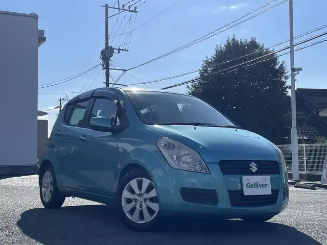 スズキ スプラッシュ 熊本県 2009(平21)年 12.7万km ラグーンターコイズメタリック2 ワンオーナー/純正ナビ（NVA‐MS3280）/【ワンセグTV/DVD/CD】/電動格納ミラー/盗難防止装置/15インチ純正アルミホイール/純正フロアマット/ドライブレコーダー