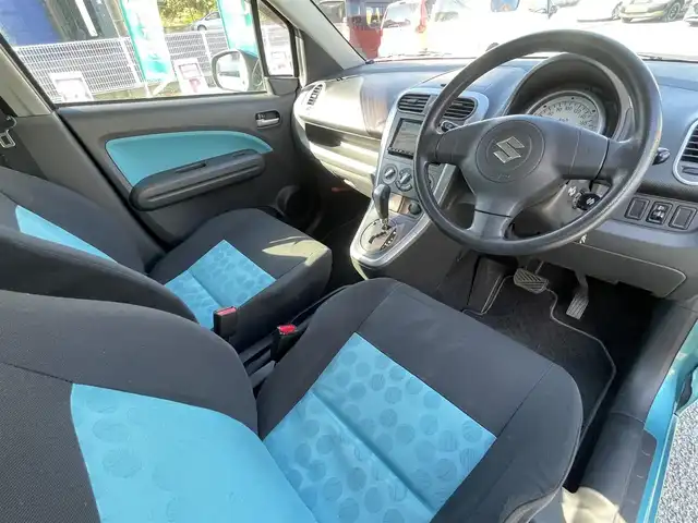 スズキ スプラッシュ 熊本県 2009(平21)年 12.7万km ラグーンターコイズメタリック2 ワンオーナー/純正ナビ（NVA‐MS3280）/【ワンセグTV/DVD/CD】/電動格納ミラー/盗難防止装置/15インチ純正アルミホイール/純正フロアマット/ドライブレコーダー