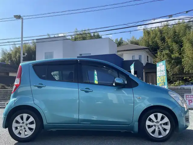 スズキ スプラッシュ 熊本県 2009(平21)年 12.7万km ラグーンターコイズメタリック2 ワンオーナー/純正ナビ（NVA‐MS3280）/【ワンセグTV/DVD/CD】/電動格納ミラー/盗難防止装置/15インチ純正アルミホイール/純正フロアマット/ドライブレコーダー