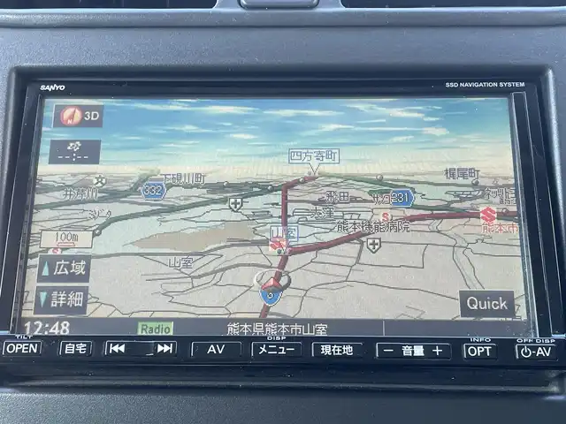 スズキ スプラッシュ 熊本県 2009(平21)年 12.7万km ラグーンターコイズメタリック2 ワンオーナー/純正ナビ（NVA‐MS3280）/【ワンセグTV/DVD/CD】/電動格納ミラー/盗難防止装置/15インチ純正アルミホイール/純正フロアマット/ドライブレコーダー