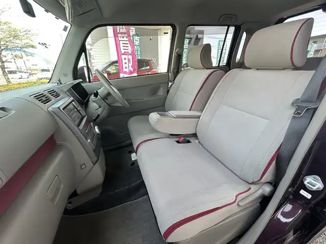 トヨタ ピクシススペース X 茨城県 2012(平24)年 9.6万km プラムブラウンパールクリスタルシャイン Bluetooth接続/アイドリングストップ/社外ナビ/フルセグTV/ベンチシート/純正フロアマット/社外AW/ドライブレコーダー（前後）