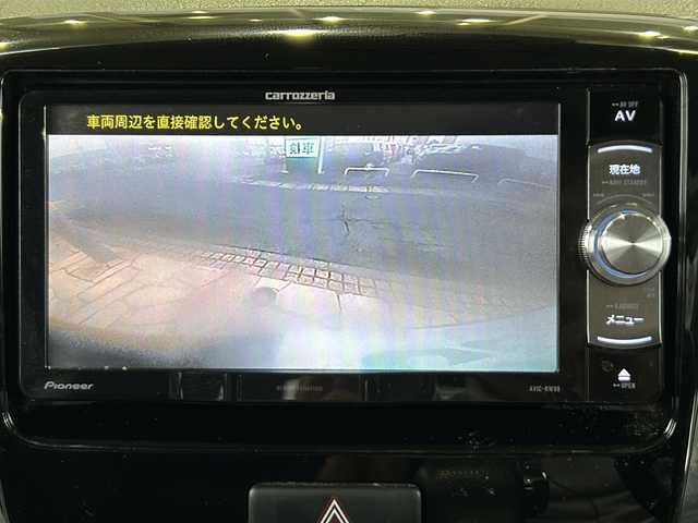 スズキ スペーシア カスタム XS 静岡県 2014(平26)年 7.3万km ブルーイッシュブラックパール3 社外ナビ　/フルセグＴＶ　/バックカメラ　/両側パワースライドドア　/ＥＴＣ　/ＨＩＤライト　/衝突軽減ブレーキ　/純正１４アルミホイール　/スマートキー　/プッシュスタート　/アイドリングストップ　/フロントフォグランプ