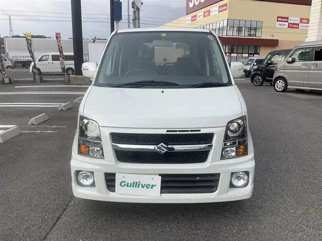 スズキ ワゴンＲ RR－S LTD 滋賀県 2008(平20)年 5.1万km パールホワイト ・ターボ車/・HIDヘッドライト/・フォグランプ/・純正オーディオ/CD/MD再生/・ETC/・純正14 インチアルミホイール/・純正フロアマット/・ドアバイザー/・ウィンカーミラー/・スペアタイヤ/・取扱説明書