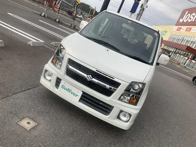 スズキ ワゴンＲ RR－S LTD 滋賀県 2008(平20)年 5.1万km パールホワイト ・ターボ車/・HIDヘッドライト/・フォグランプ/・純正オーディオ/CD/MD再生/・ETC/・純正14 インチアルミホイール/・純正フロアマット/・ドアバイザー/・ウィンカーミラー/・スペアタイヤ/・取扱説明書