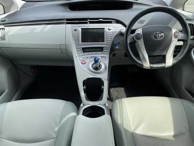 トヨタ プリウス G ツーリングセレ レザーパック 奈良県 2014(平26)年 3.6万km ボルドーマイカメタリック 純正フルセグナビ　/Bluetooth　/ＤＶＤ　/ＥＴＣ　/前後ドライブレコーダー　/バックカメラ　/ＡＡＣ　/スマートキー　/純正フロアマット　/運転席パワーシート　/レザーシート　/純正アルミホイール　/オートライト