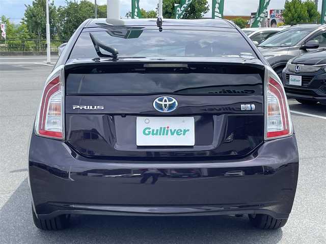 トヨタ プリウス G ツーリングセレ レザーパック 奈良県 2014(平26)年 3.6万km ボルドーマイカメタリック 純正フルセグナビ　/Bluetooth　/ＤＶＤ　/ＥＴＣ　/前後ドライブレコーダー　/バックカメラ　/ＡＡＣ　/スマートキー　/純正フロアマット　/運転席パワーシート　/レザーシート　/純正アルミホイール　/オートライト