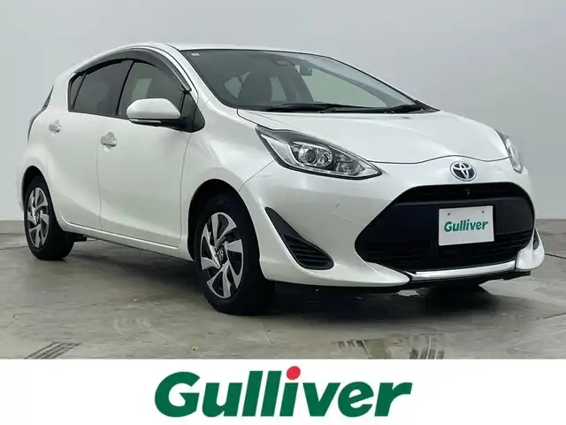 トヨタ アクア S スタイルブラック 岡山県 2021(令3)年 4万km ホワイトパールクリスタルシャイン パノラミックビューモニター/純正ナビ/【Bluetooth/TV】/衝突軽減ブレーキシステム/ビルトインＥＴＣ/ＬＥＤヘッドライト＆LEDフォグランプ/オートハイビーム　/オートライト/純正ドライブレコーダー（前後）/アイドリングストップ/プッシュスタート/踏み間違い防止/ISOFIX/ステアリングスイッチ/チルトステアリング/シートリフター/ウインカーミラー/ドアバイザー/スマートキー×2/取扱説明書/新車保証書/ナビ取扱説明書