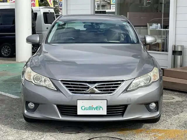 トヨタ マークＸ 250G リラックスセレクション 神奈川県 2010(平22)年 9.3万km アイスチタニウムマイカメタリック ワンオーナー/社外HDDナビ/　（CD・DVD・SD）/フルセグTV/社外18インチAW/バックカメラ/前後ドライブレコーダー/キセノンライト/前席パワーシート/スマートキー×2/ETC/H22.23.25.27.29.31.R3.R4.R5.R7ディーラー記録簿有り