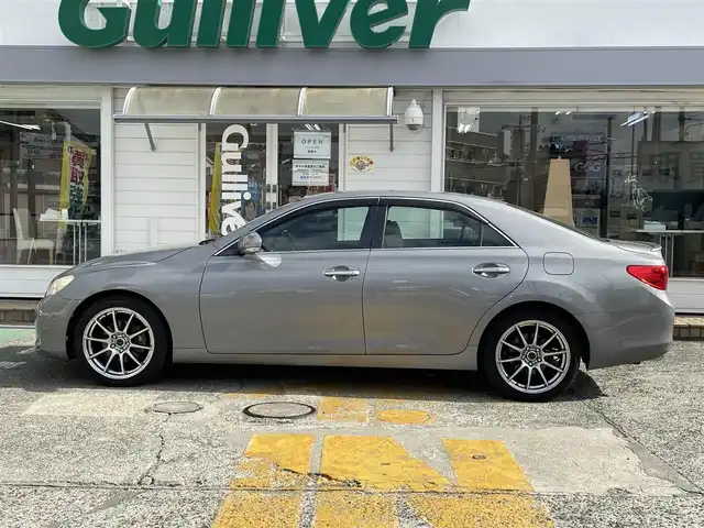 トヨタ マークＸ 250G リラックスセレクション 神奈川県 2010(平22)年 9.3万km アイスチタニウムマイカメタリック ワンオーナー/社外HDDナビ/　（CD・DVD・SD）/フルセグTV/社外18インチAW/バックカメラ/前後ドライブレコーダー/キセノンライト/前席パワーシート/スマートキー×2/ETC/H22.23.25.27.29.31.R3.R4.R5.R7ディーラー記録簿有り