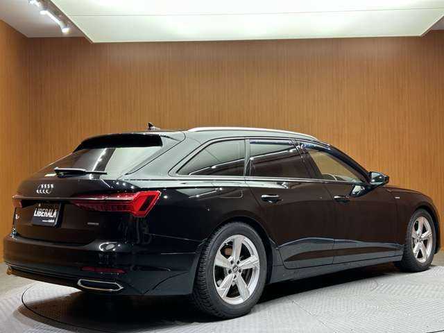 アウディ Ａ６ アバント 40TDIクワトロスポーツ 千葉県 2020(令2)年 4.9万km ミトスブラックメタリック ラグジュアリーパッケージ　/パワーアシストパッケージ　/ACC　/レザーシート　　/ナビ　/TV　/360°Bluetooth接続　/電動リアゲート　/シートH　/ベンチレーション　/マトリクスLEDライト　/衝突軽減B　/BSM　/LKA　/ドラレコ　/ETC
