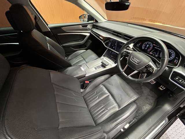 アウディ Ａ６ アバント 40TDIクワトロスポーツ 千葉県 2020(令2)年 4.9万km ミトスブラックメタリック ラグジュアリーパッケージ　/パワーアシストパッケージ　/ACC　/レザーシート　　/ナビ　/TV　/360°Bluetooth接続　/電動リアゲート　/シートH　/ベンチレーション　/マトリクスLEDライト　/衝突軽減B　/BSM　/LKA　/ドラレコ　/ETC