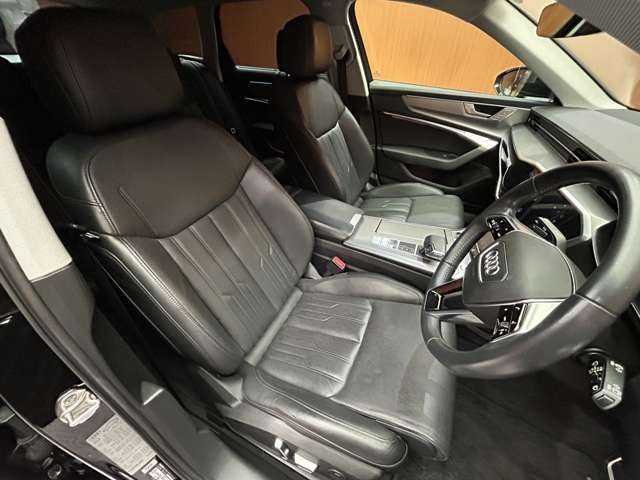 アウディ Ａ６ アバント 40TDIクワトロスポーツ 千葉県 2020(令2)年 4.9万km ミトスブラックメタリック ラグジュアリーパッケージ　/パワーアシストパッケージ　/ACC　/レザーシート　　/ナビ　/TV　/360°Bluetooth接続　/電動リアゲート　/シートH　/ベンチレーション　/マトリクスLEDライト　/衝突軽減B　/BSM　/LKA　/ドラレコ　/ETC