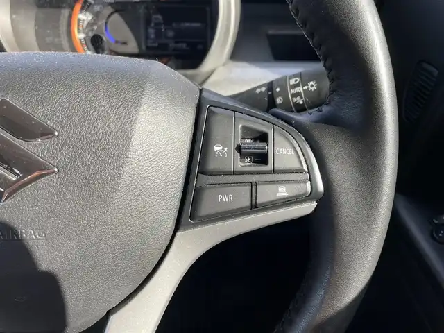 スズキ スペーシア ギア HYBRID XZ 大分県 2021(令3)年 6.4万km デニムブルー ガンメタリック 2トーン 社外7インチディスプレイオーディオ/（Bluetooth/CD/DVD/Apple Carplay/Android Auto）/両側パワースライドドア/追従クルーズコントロール/LEDヘッドライト/オートライト/リアソナー/D/N席シートヒーター/レーンキープアシスト/衝突軽減ブレーキ/前後ドライブレコーダー/ビルトインETC/後席サンシェード/純正フロアマット/ドアバイザー/プッシュスタート/スマートキー