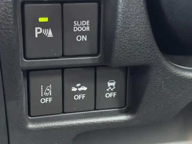 スズキ スペーシア ギア HYBRID XZ 大分県 2021(令3)年 6.4万km デニムブルー ガンメタリック 2トーン 社外7インチディスプレイオーディオ/（Bluetooth/CD/DVD/Apple Carplay/Android Auto）/両側パワースライドドア/追従クルーズコントロール/LEDヘッドライト/オートライト/リアソナー/D/N席シートヒーター/レーンキープアシスト/衝突軽減ブレーキ/前後ドライブレコーダー/ビルトインETC/後席サンシェード/純正フロアマット/ドアバイザー/プッシュスタート/スマートキー