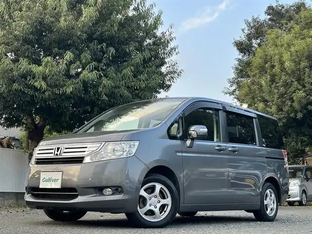 ホンダ ステップワゴン L 東京都 2011(平23)年 5.2万km ポリッシュドメタルメタリック Gathersインターナビ/・フルセグTV/DVD/バックカメラ/15インチModuloアルミホイール/スマートキーシステム（2本）/両側パワースライドドア/ビルトインETC/取扱説明書/保証書